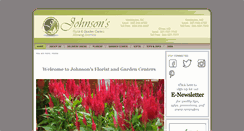 Desktop Screenshot of johnsonsflorists.com